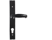 From The Anvil Cottage Lever Espagnolette Door Handles (212mm Fixing Centres), Black Antique - 73143 (sold in pairs)