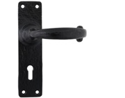From The Anvil MF Classic Door Handles (150mm x 38mm), Black - 73205M (sold in pairs)
