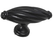 From The Anvil Cabinet Handle (79mm x 44mm), Black - 83679