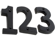 From The Anvil Numerals (0-9), Black Finish - 83700