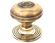 From The Anvil Prestbury Centre Door Knob, Aged Brass Finish - 83782