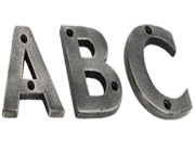 From The Anvil Letters (A-Z), Antique Pewter Finish - 83803