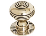 From The Anvil Prestbury (50mm) Small Mortice/Rim Knob Set, Aged Brass - 83857 (sold in pairs)