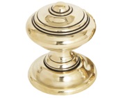 From The Anvil Elmore Concealed Mortice Door Knob Set, Aged Brass - 83864 (sold in pairs)