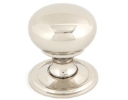 From The Anvil Mushroom Cupboard Knob (32mm Or 38mm), Polished Nickel - 83878