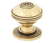 From The Anvil Prestbury Cabinet Knob (32mm or 38mm), Aged Brass - 83896