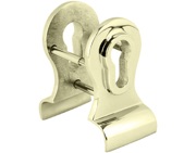 From The Anvil Period Back-To-Back Euro Cylinder Pull, Polished Nickel - 90282