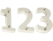 From The Anvil Numerals (0-9), Polished Nickel Finish - 90310