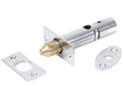 From The Anvil Security Door Bolt (61mm), Satin Chrome - 91051