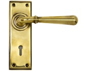 From The Anvil Newbury Door Handles, Aged Brass - 91415 (sold in pairs)