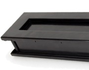 From The Anvil Blacksmith Traditional Letterbox (315mm x 92mm), Black - 91526