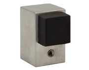 Hafele Square Door Stop, Grade 316 Stainless Steel, Polished Or Satin Stainless Steel - 937.56.200