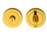 Carlisle Brass Manital Slimline Concealed Fix Turn & Release, Polished Brass - AA12