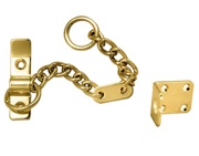 Carlisle Brass Heavy Door Chain, Polished Brass - AA75