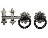 Kirkpatrick Black Antique Malleable Iron Gate Latch (152mm, 177mm, 203mm and 254mm Length) - AB1249