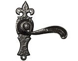 Kirkpatrick Black Antique Malleable Iron Lever Handle - AB2442 (sold in pairs)