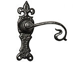 Kirkpatrick Black Antique Malleable Iron Lever Handle - AB2444 (sold in pairs)