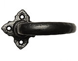 Kirkpatrick Black Antique Malleable Iron Lever Handle - AB2471 (sold in pairs)