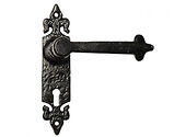 Kirkpatrick Black Antique Malleable Iron Lever Handle - AB2496 (sold in pairs)