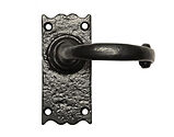 Kirkpatrick Black Antique Malleable Iron Lever Handle - AB2520 (sold in pairs)