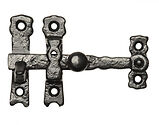 Kirkpatrick Black Antique Malleable Iron Cupboard latch (114mm Length) - AB3614
