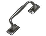 Kirkpatrick Smooth Black Malleable Iron Pull Handle (203mm OR 254mm) - AB3651