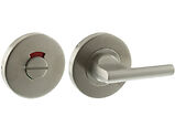 Atlantic Hardware Indicator Disabled Bathroom Turn And Release, Satin Stainless Steel - AWCDSSS
