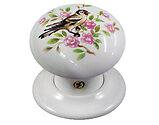Chatsworth Novelty Porcelain Mortice Door Knobs, Chantilly - BUL602-7-CHA (sold in pairs)