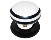 Chatsworth Novelty Porcelain Mortice Door Knobs, Humbug - BUL602-7-HUM (sold in pairs)