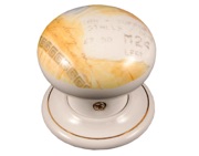 Chatsworth Novelty Porcelain Mortice Door Knobs, Romeo & Juliet - BUL602-7-ROMEO (sold in pairs)