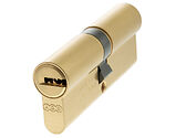 Atlantic UK AGB Euro Profile 15 Pin Double Cylinder (35mm/35mm OR 40mm/40mm), Satin Brass - CA00083030