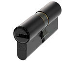 Atlantic UK AGB Euro Profile 15 Pin Double Cylinder (35mm/35mm OR 40mm/40mm), Matt Black - CA00843030