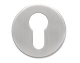 Consort Concealed Fix Euro Profile Cylinder Escutcheon, Satin Stainless Steel - CH311.SSS