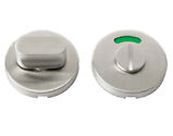 Consort Concealed Fix Bathroom Thumbturn & Release With Indicator, Satin Stainless Steel - CHTT3.ER.SSS