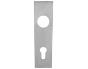 Eurospec Square Stainless Steel Cover Plates, Satin Stainless Steel Finish - CPS-SQ (sold in pairs)