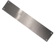 Atlantic UK CleanTouch Finger Plate (300mm x 75mm OR 350mm x 75mm), Satin Stainless Steel - CTAFP30075SSS