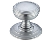 Zoo Hardware Fulton & Bray Concealed Fix Mortice Door Knobs, Satin Chrome - FB305SC (sold in pairs)