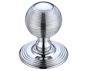 Zoo Hardware Fulton & Bray Ringed Mortice Door Knobs, Polished Chrome - FB306CP (sold in pairs)