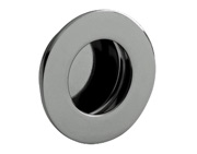 Eurospec Steelworx Circular Flush Pull (50mm OR 80mm Diameter), Polished Stainless Steel - FPH1002BSS