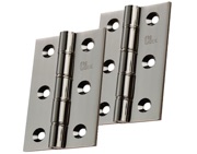Carlisle Brass 3 Inch Double Phosphor Bronze Washered Hinges, Polished Nickel - HDPBW21PN (sold in pairs)