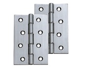 Carlisle Brass 4 Inch Double Washered Hinges, Polished Chrome - HDSW2CP (sold in pairs)