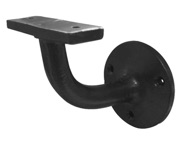 Frelan Hardware Handrail Bracket, Black Antique - JAB91