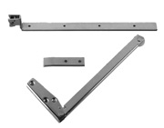 Frelan Hardware Overhead Door Selector, Satin Nickel - JDS10SN