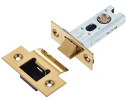 Frelan Hardware Heavy Duty Tubular Latches (2.5, 3 OR 4 Inch), PVD Stainless Brass - JL-HDT64PVD