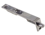 Frelan Hardware Square Lever Action Flush Bolt (Various Sizes), Polished Stainless Steel - JPS50
