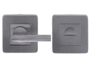 Frelan Hardware Square Easy Bathroom Turn & Release (52mm x 7mm), Satin Stainless Steel - JSS356