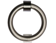 Heritage Brass Ring Door Knocker, Satin Nickel - K1270-SN