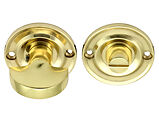 Prima Bathroom Turn & Release, Polished Brass OR Unlacquered Brass - PB2032