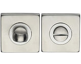 M Marcus Steel Line Grade 304 Square Bathroom Turn & Release, Satin Stainless Steel - SS-SQ895-S
