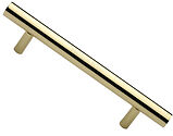 Heritage Brass Bar Design Pull Handle (203mm OR 355mm c/c), Polished Brass - V1361 305-PB